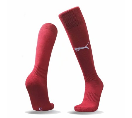 Puma Soccer Socks-Red